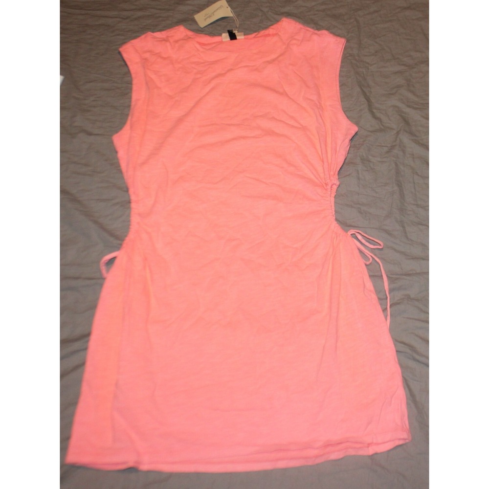 Women's Short Sleeve Skater Dress - Universal Thread Pink size S